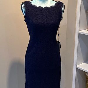 Beautiful navy lace dress. NWT